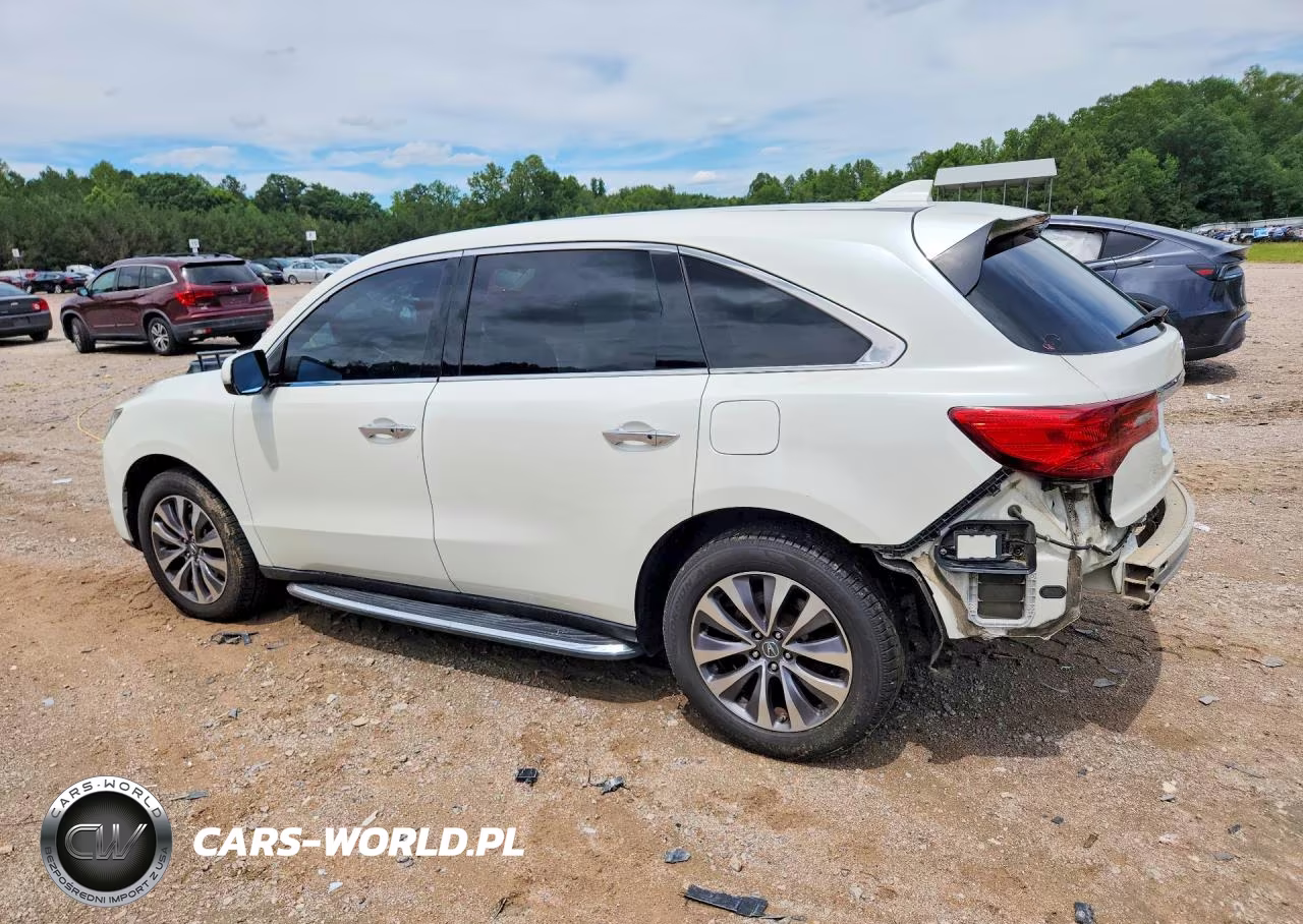 2014 Acura Mdx Technology VIN:5FRYD3H43EB018029 - 2