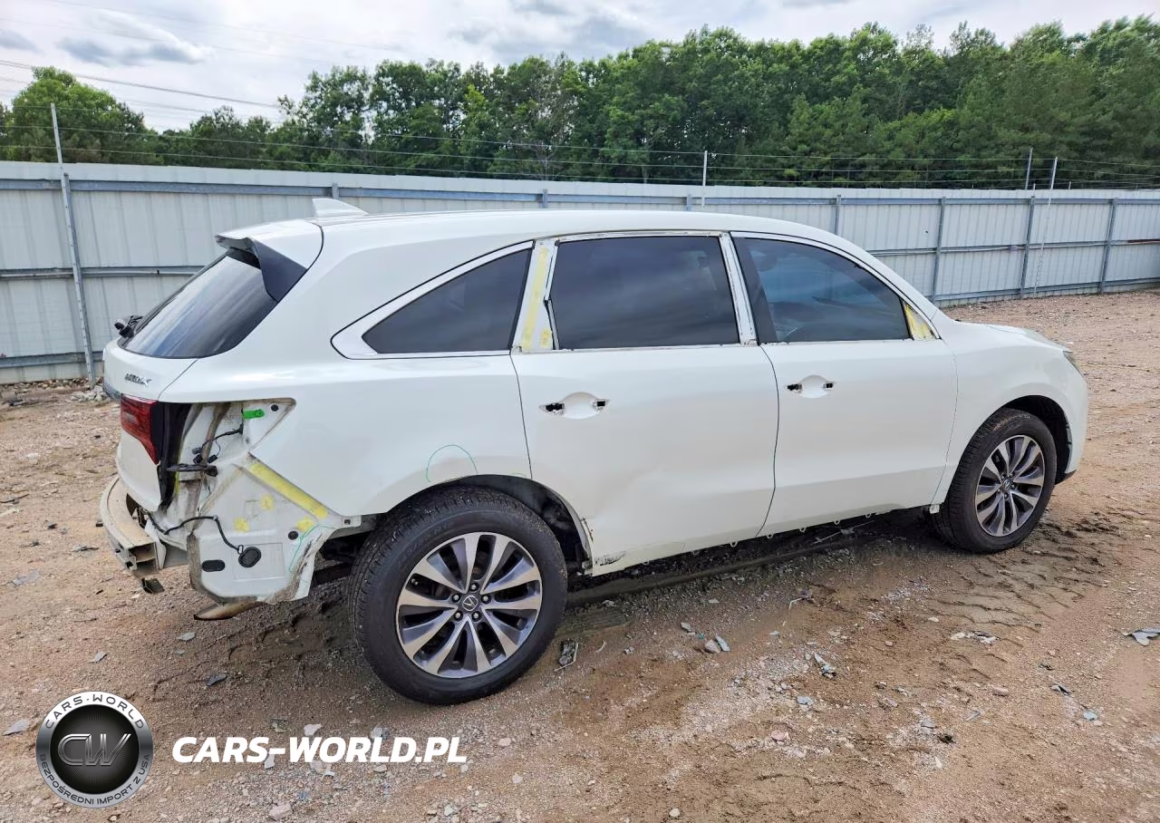 2014 Acura Mdx Technology VIN:5FRYD3H43EB018029 - 3