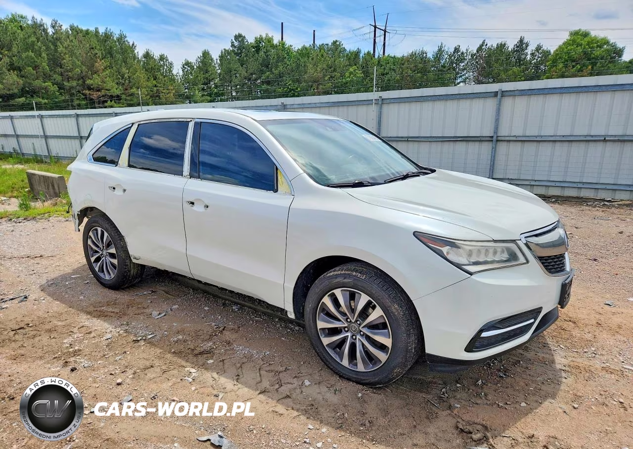 2014 Acura Mdx Technology VIN:5FRYD3H43EB018029 - 4