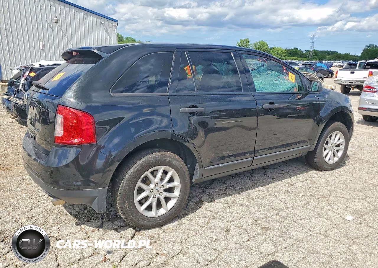 2013 Ford Edge Se VIN:2FMDK3GC8DBC16594 - 3