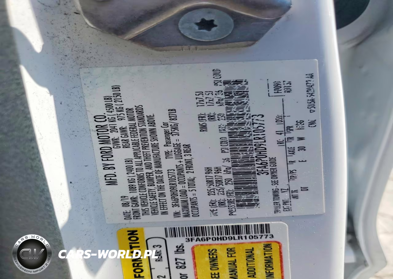 2020 Ford Fusion Se VIN:3FA6P0HD9LR105773 - 12