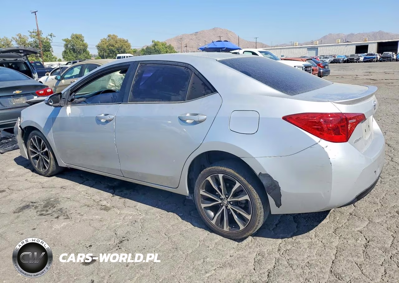 2017 Toyota Corolla Se VIN:5YFBURHE6HP655671 - 2