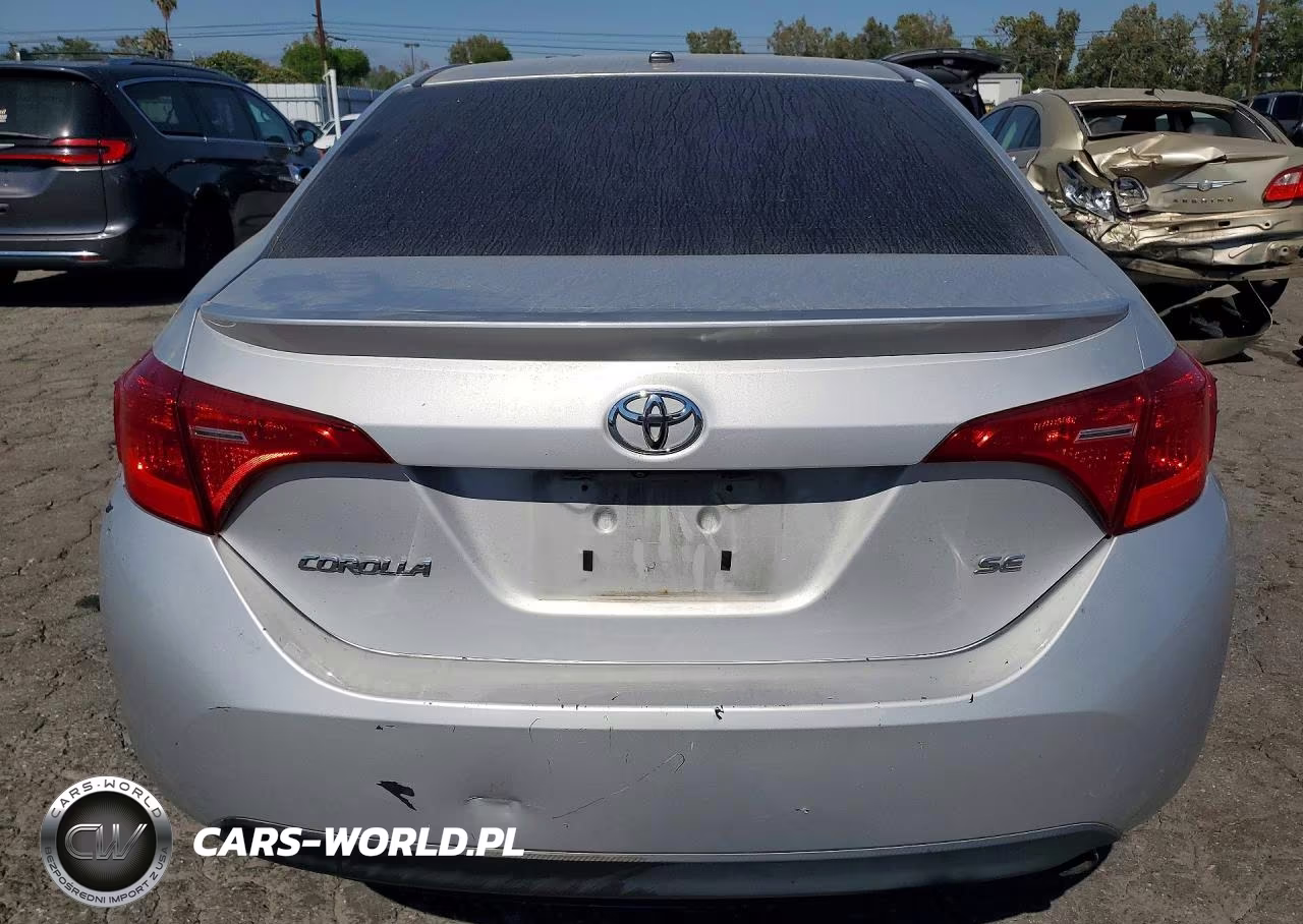 2017 Toyota Corolla Se VIN:5YFBURHE6HP655671 - 6