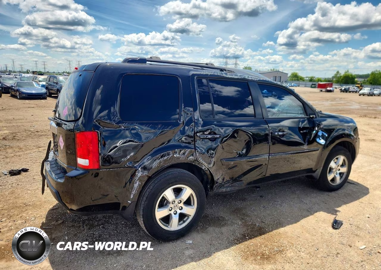2011 Honda Pilot Ex VIN:5FNYF4H42BB065582 - 3