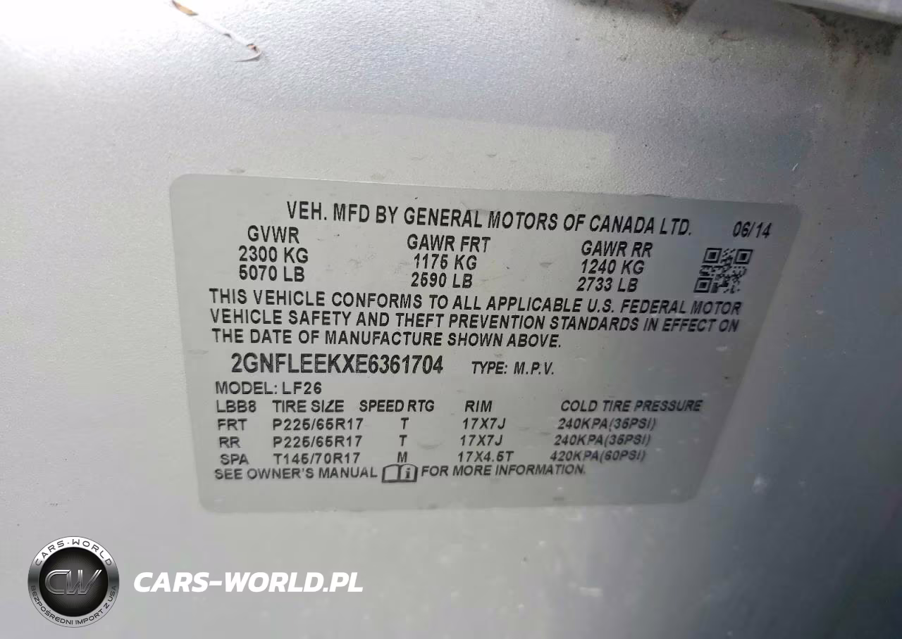 2014 Chevrolet Equinox Ls VIN:2GNFLEEKXE6361704 - 13