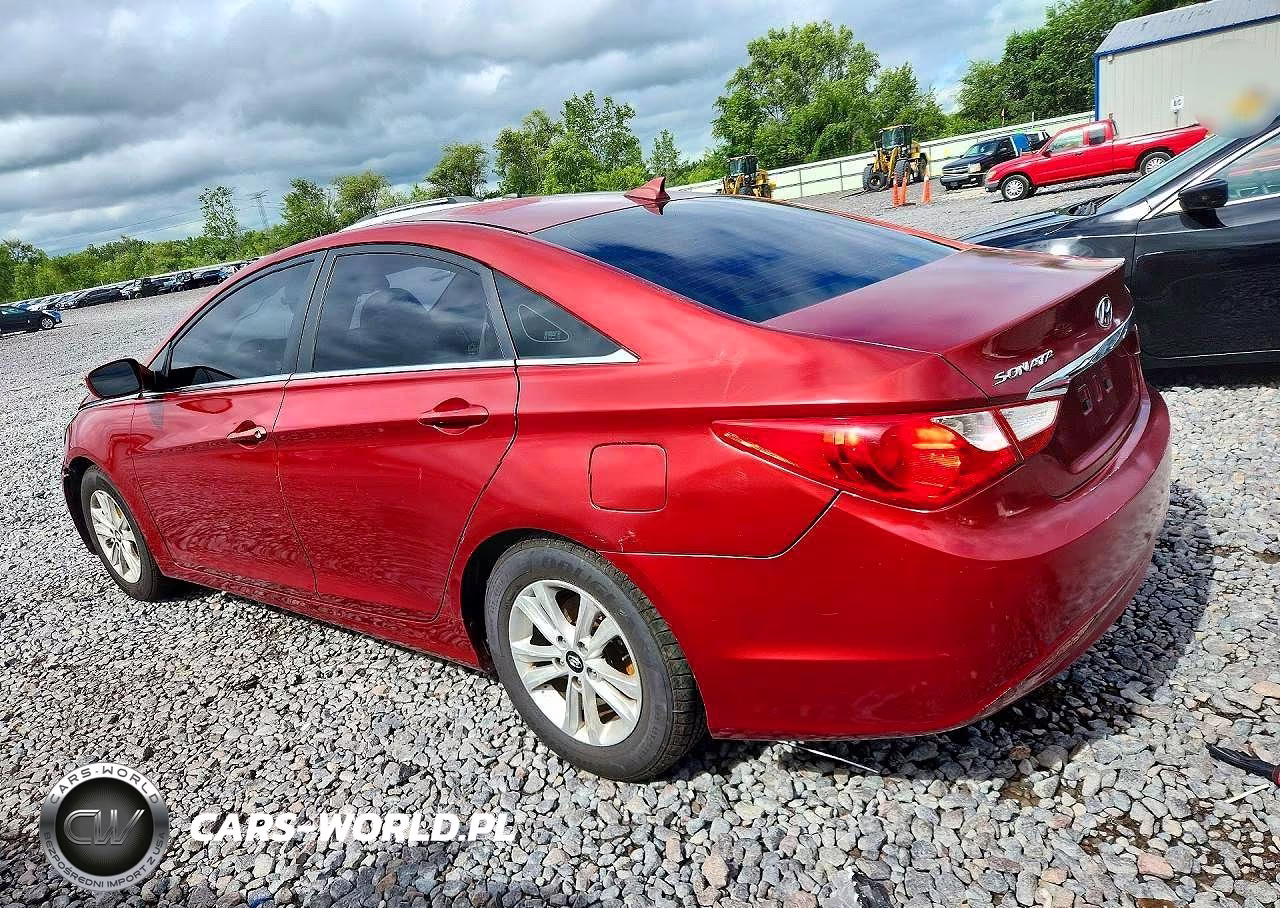 2012 Hyundai Sonata Gls VIN:5NPEB4AC9CH386506 - 2