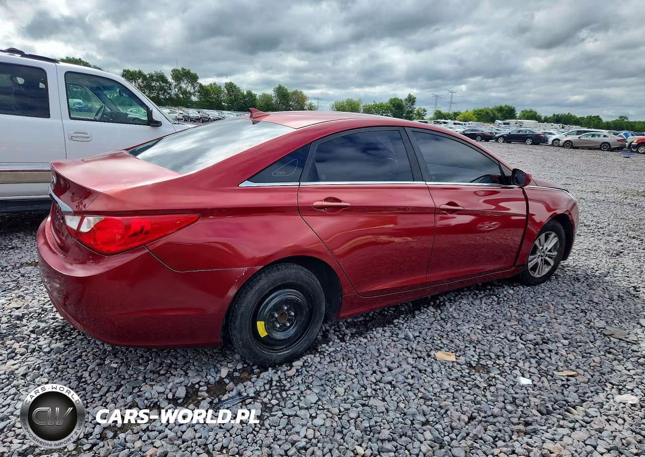 2012 Hyundai Sonata Gls VIN:5NPEB4AC9CH386506 - 3
