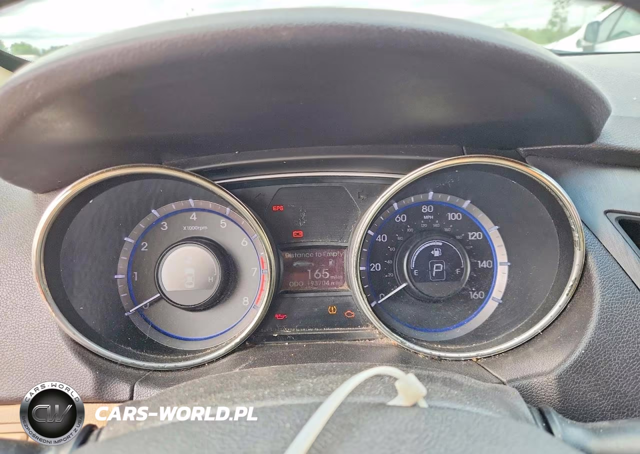 2012 Hyundai Sonata Gls VIN:5NPEB4AC9CH386506 - 9