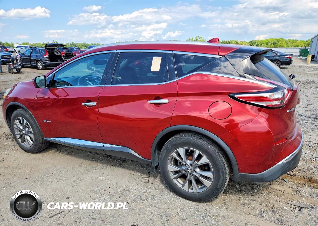 2016 Nissan Murano Hybrid Sl VIN:5N1CZ2MG9GN150817 - 2