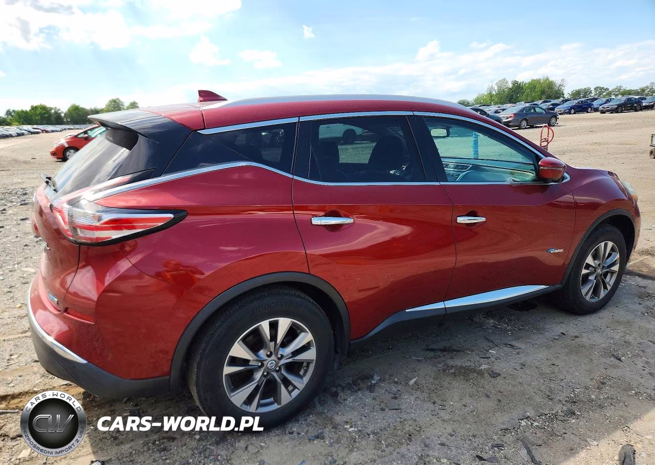 2016 Nissan Murano Hybrid Sl VIN:5N1CZ2MG9GN150817 - 3
