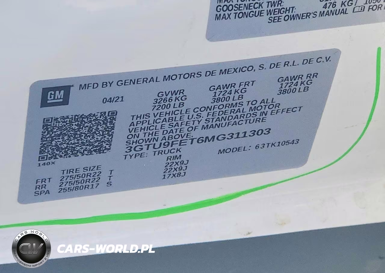 2021 GMC Sierra K1500 Denali VIN:3GTU9FET6MG311303 - 13