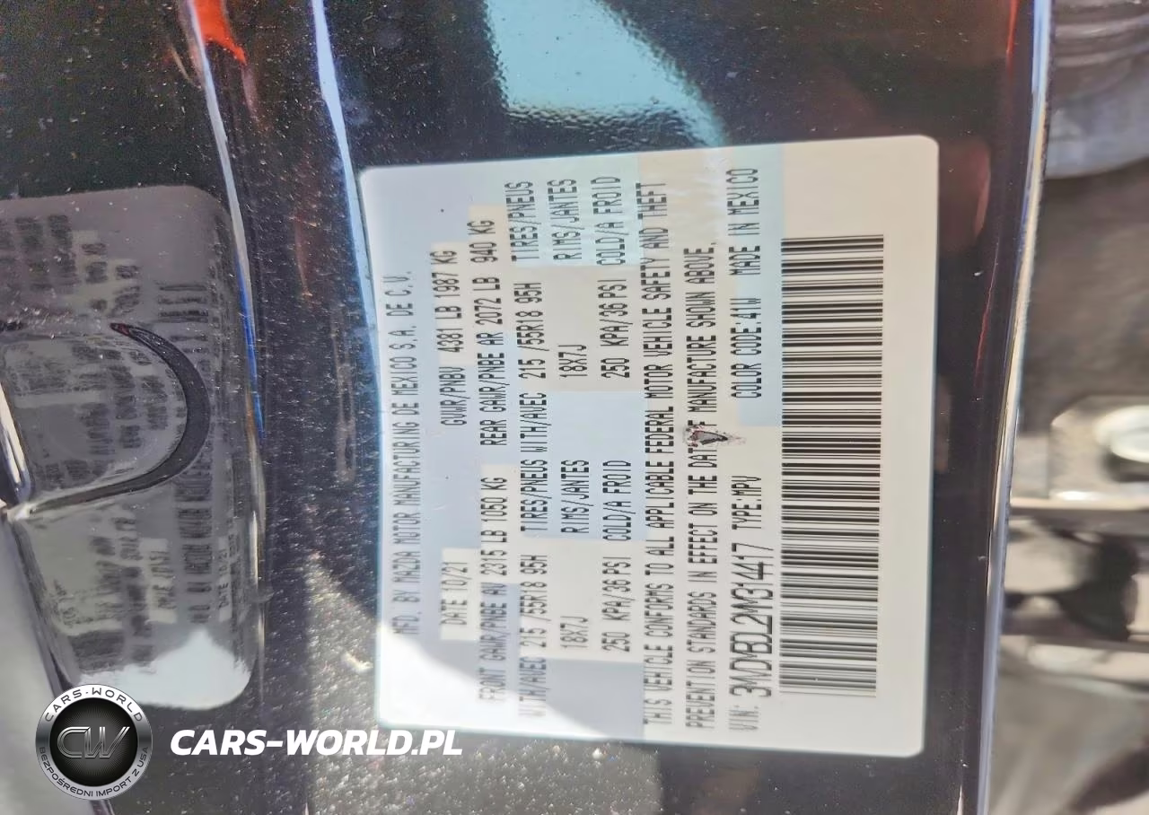 2021 Mazda Cx-30 Premium VIN:3MVDMBDL2MM314417 - 13