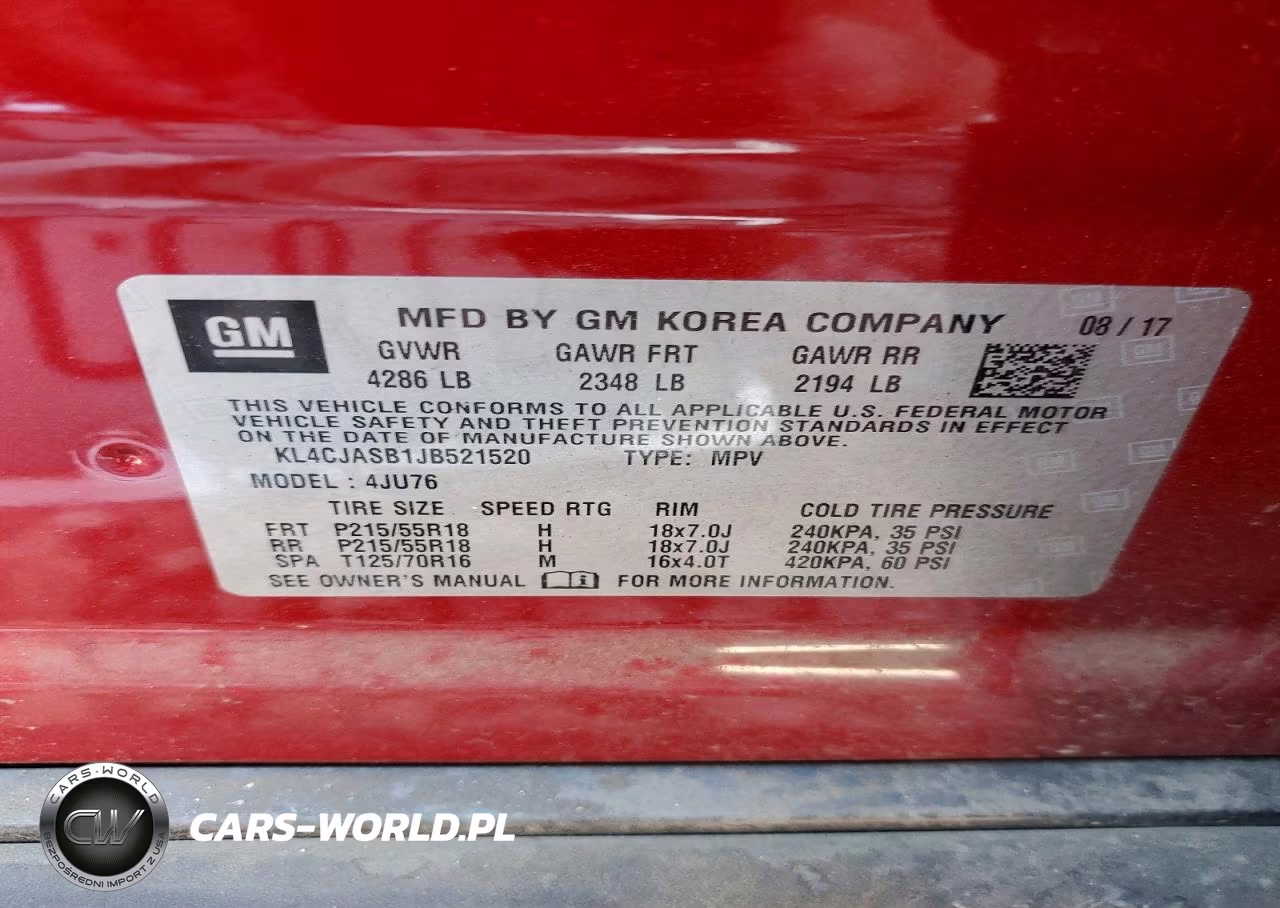 2018 Buick Encore Preferred VIN:KL4CJASB1JB521520 - 13