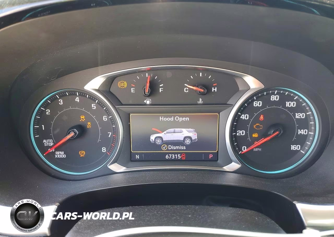 2020 Chevrolet Traverse Lt VIN:1GNERGKW5LJ260907 - 9