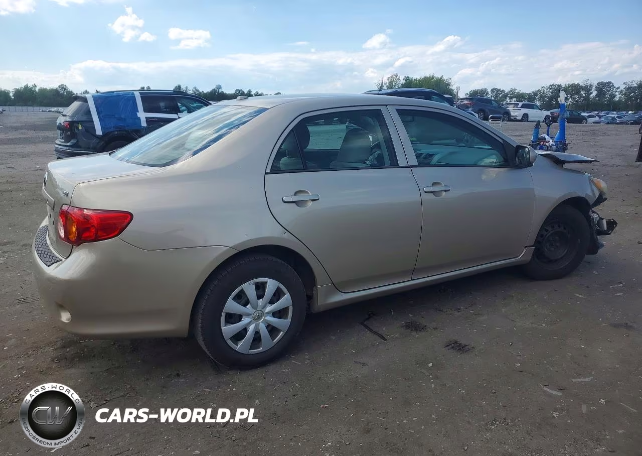 2009 Toyota Corolla Le VIN:2T1BU40E39C025784 - 3