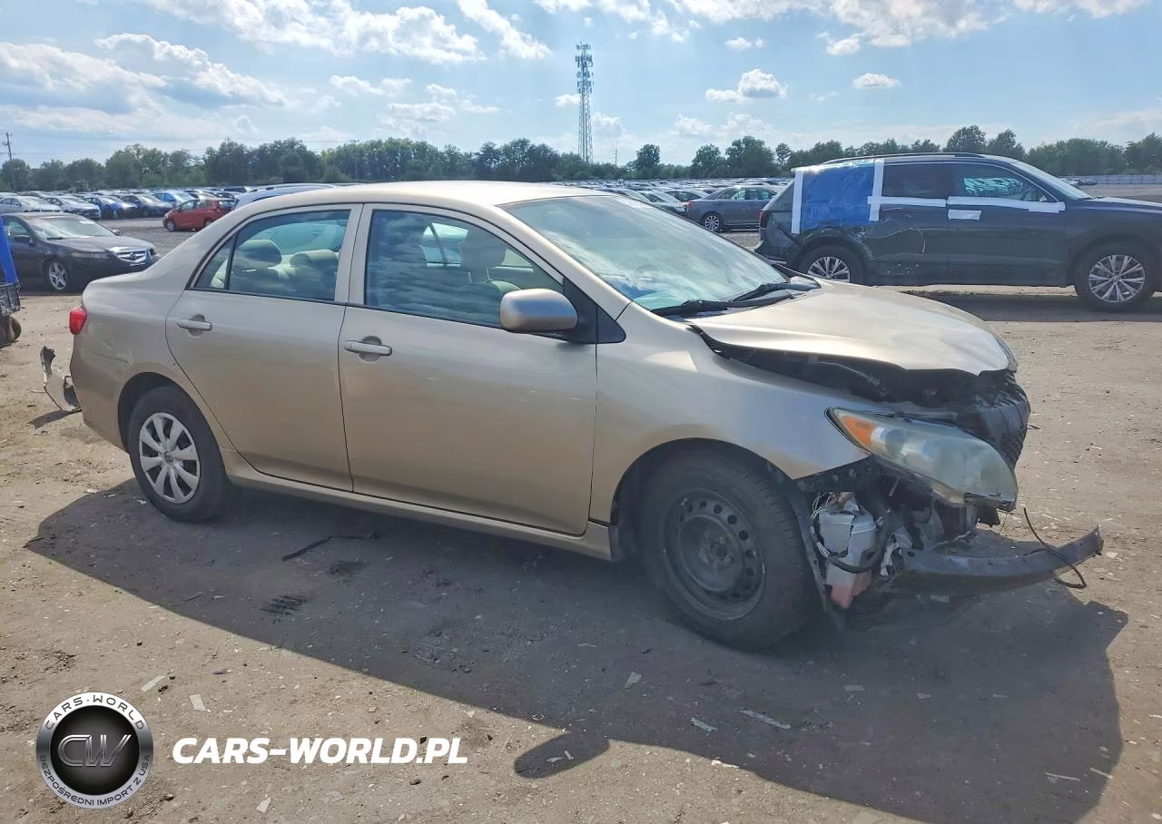 2009 Toyota Corolla Le VIN:2T1BU40E39C025784 - 4