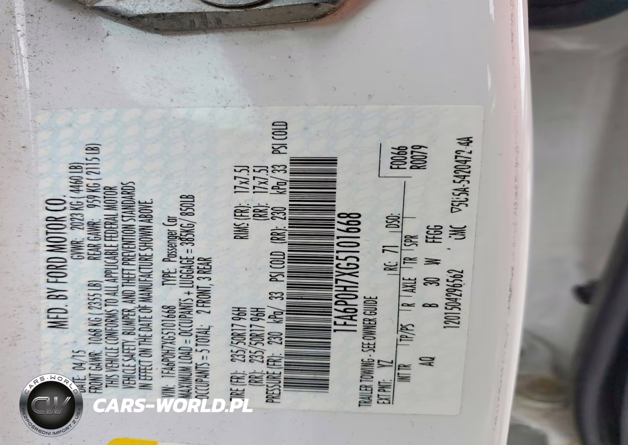 2016 Ford Fusion Se VIN:1FA6P0H7XG5101668 - 12