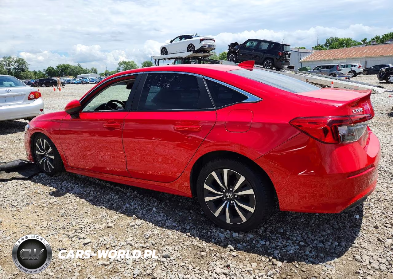2022 Honda Civic Ex VIN:2HGFE1F75NH304564 - 2