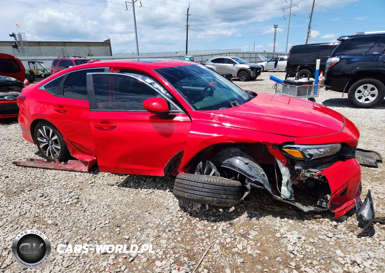2022 Honda Civic Ex VIN:2HGFE1F75NH304564 - 4