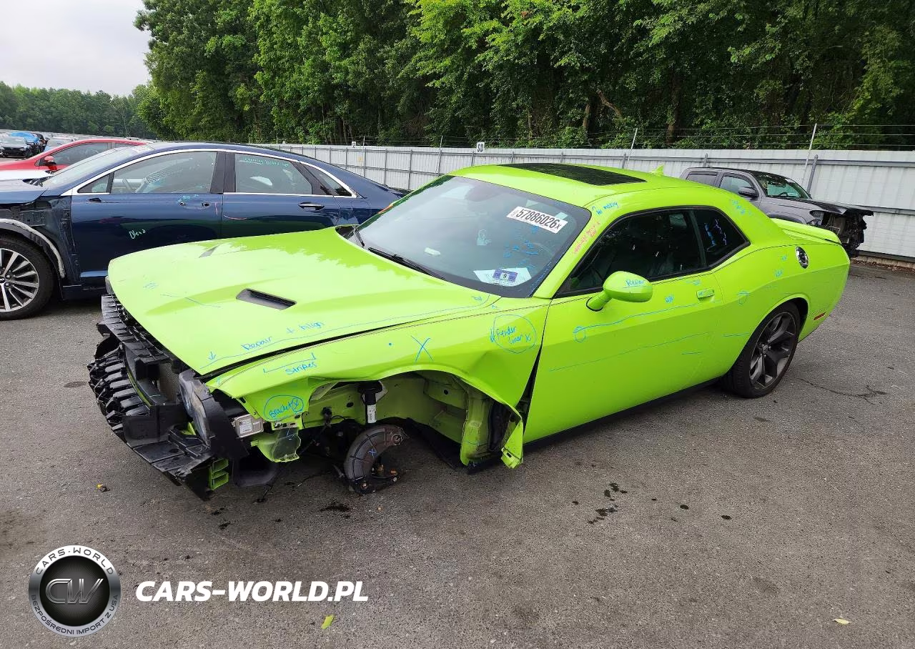 2019 Dodge Challenger Sxt VIN:2C3CDZAG6KH642744 - 1
