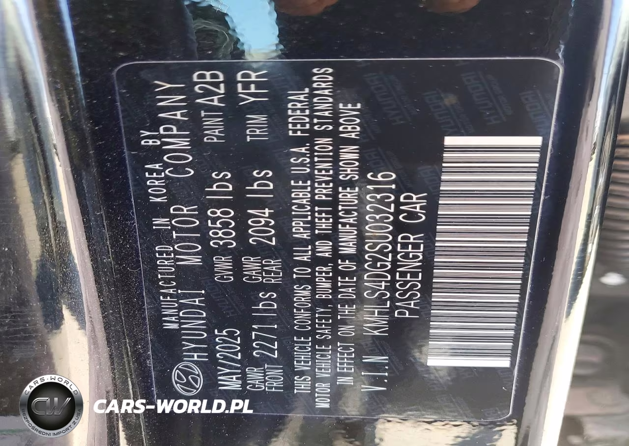 2025 Hyundai Elantra Sel VIN:KMHLS4DG2SU032316 - 12