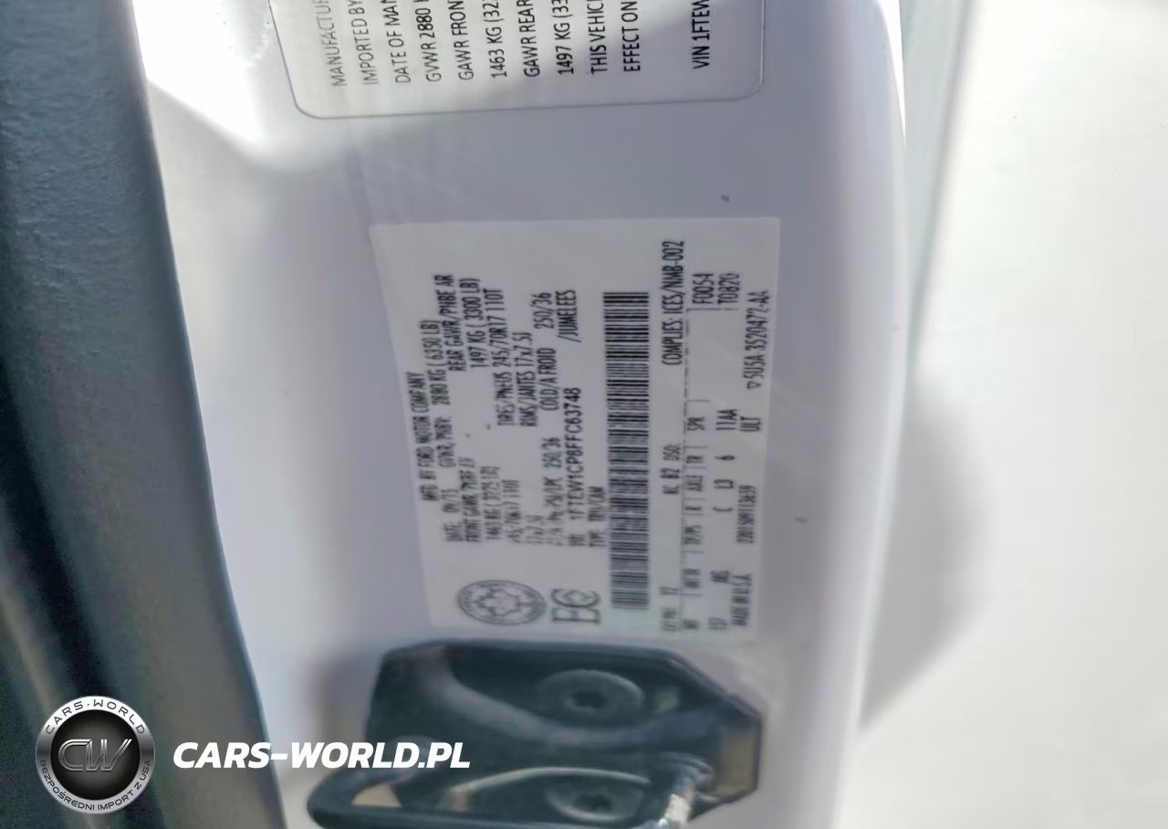 2015 Ford F150 Supercrew VIN:1FTEW1CP8FFC63748 - 12