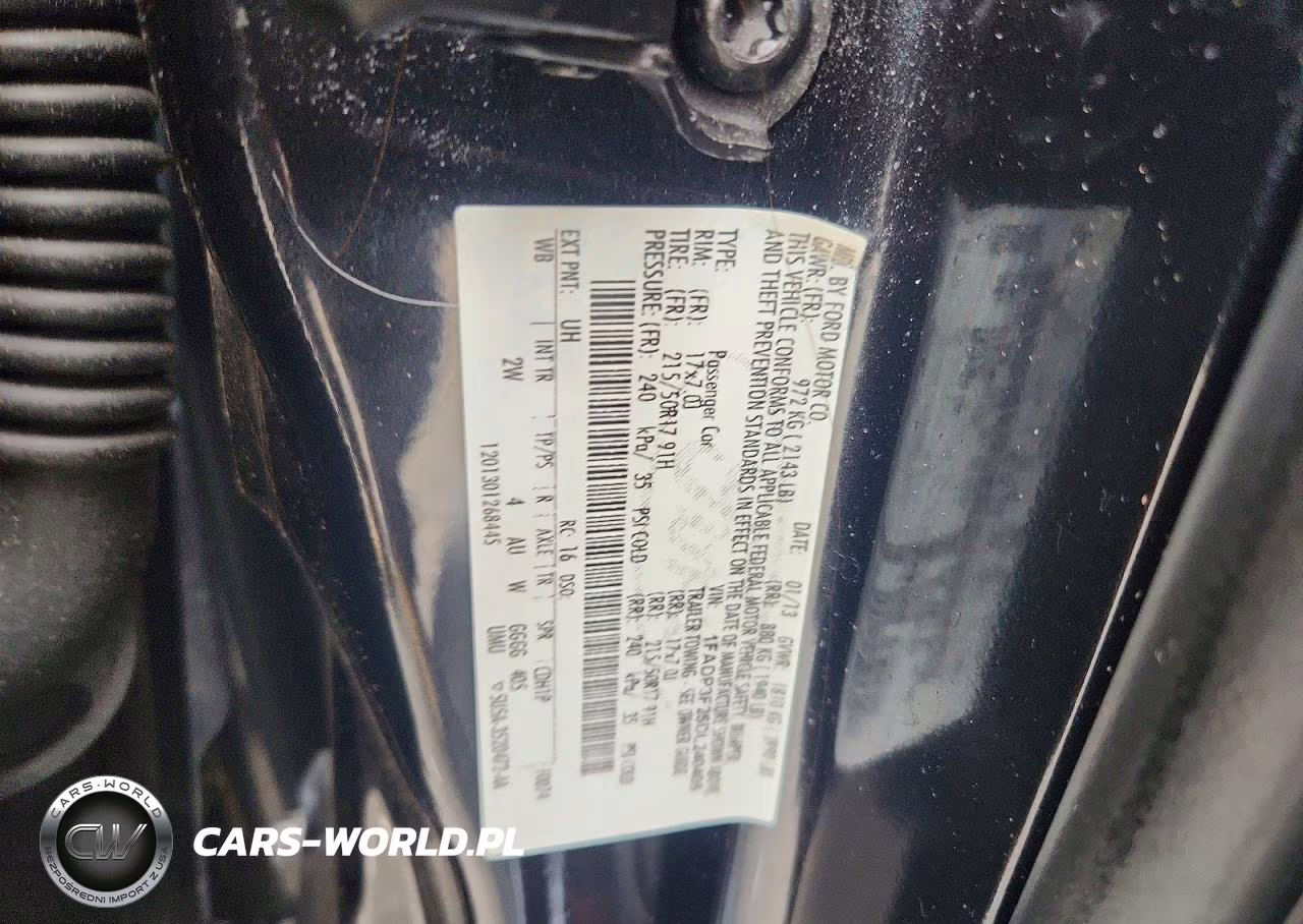 2013 Ford Focus Se VIN:1FADP3F25DL240405 - 12