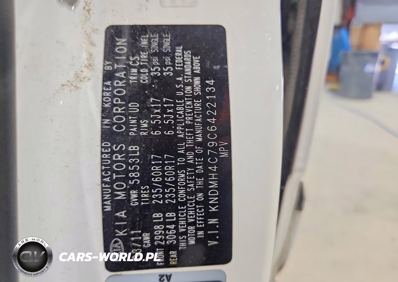 2012 Kia Sedona Ex VIN:KNDMH4C79C6422134 - 13