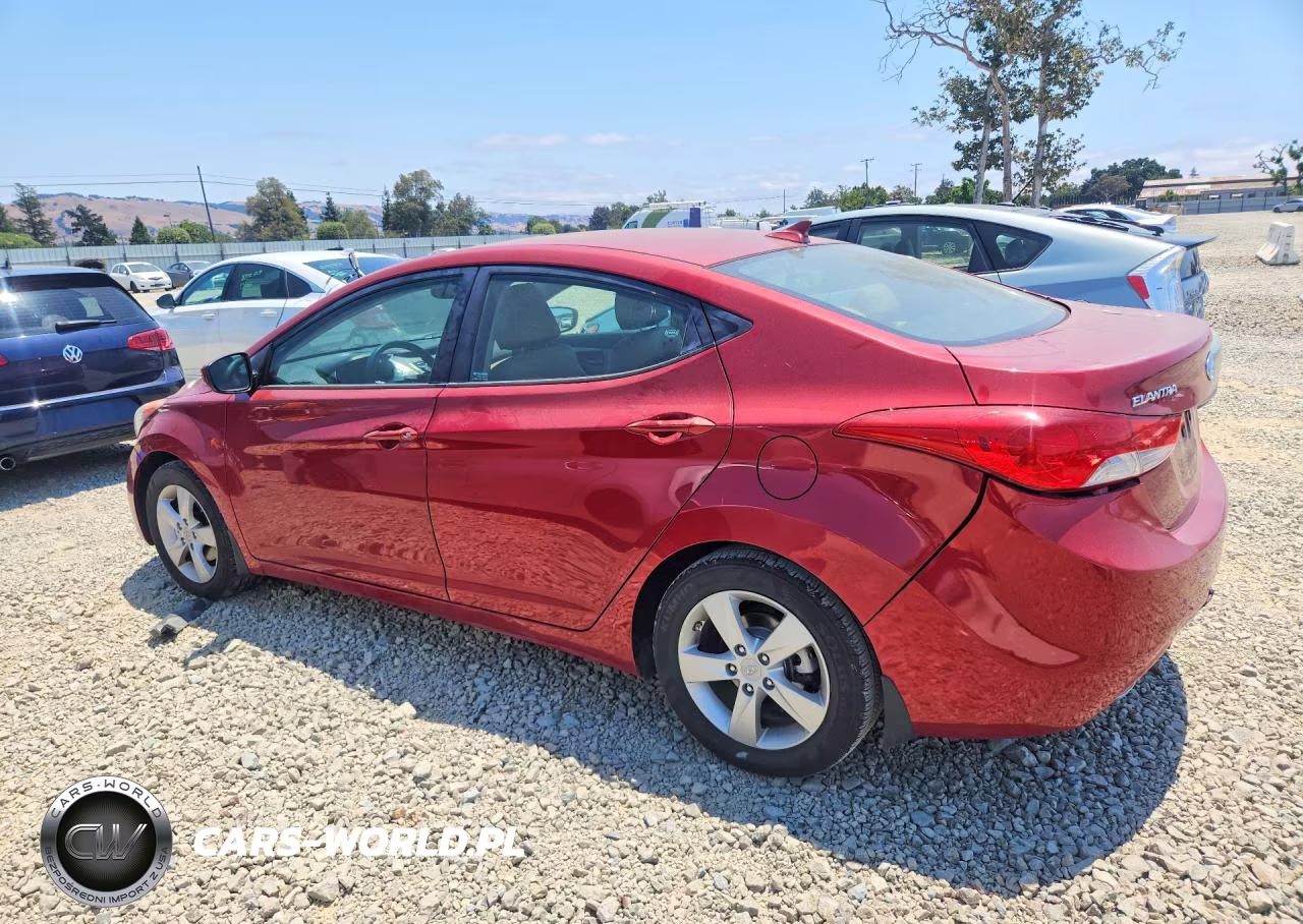 2013 Hyundai Elantra Gls VIN:KMHDH4AE4DU513628 - 2