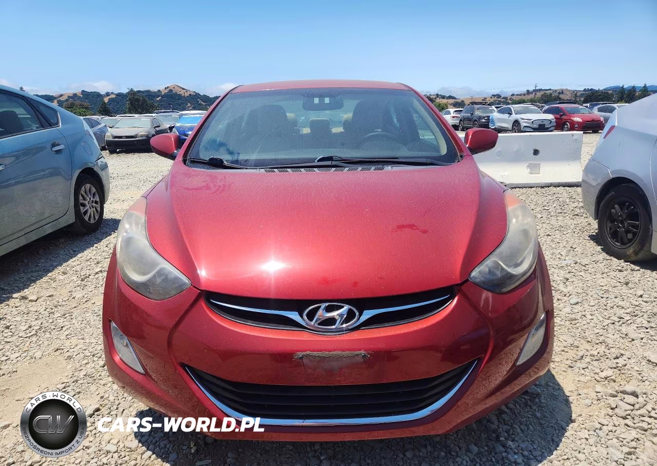 2013 Hyundai Elantra Gls VIN:KMHDH4AE4DU513628 - 5