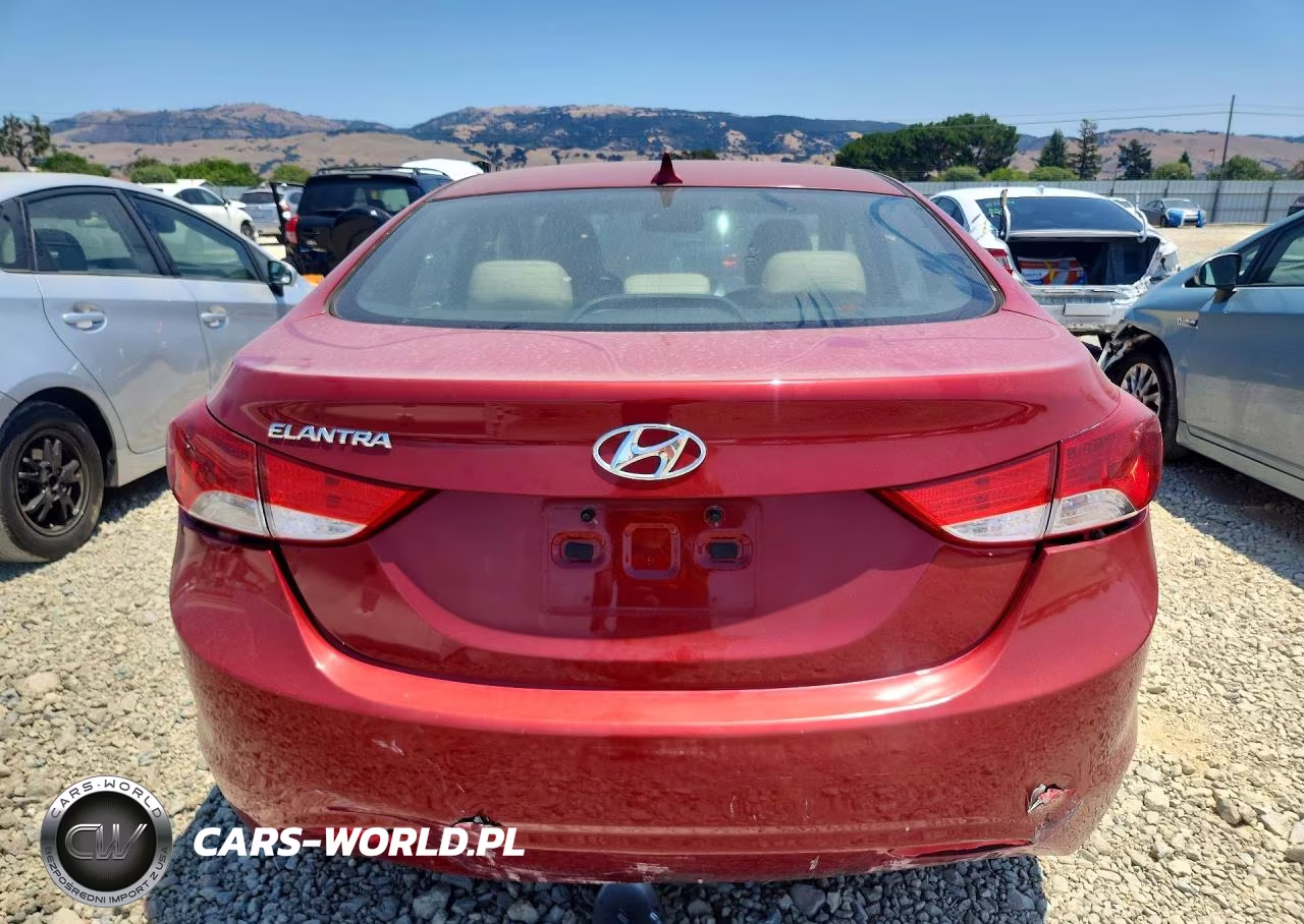 2013 Hyundai Elantra Gls VIN:KMHDH4AE4DU513628 - 6
