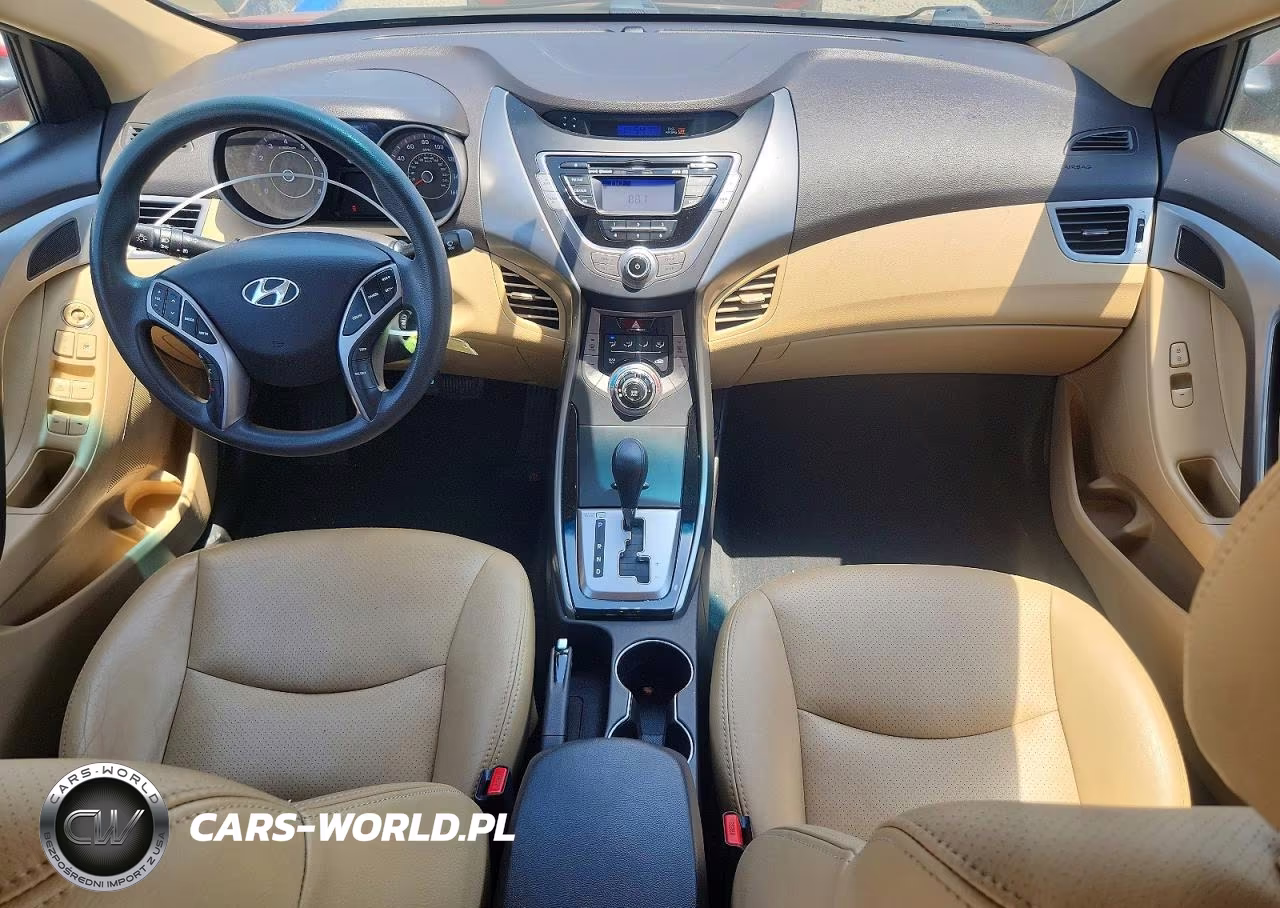 2013 Hyundai Elantra Gls VIN:KMHDH4AE4DU513628 - 8