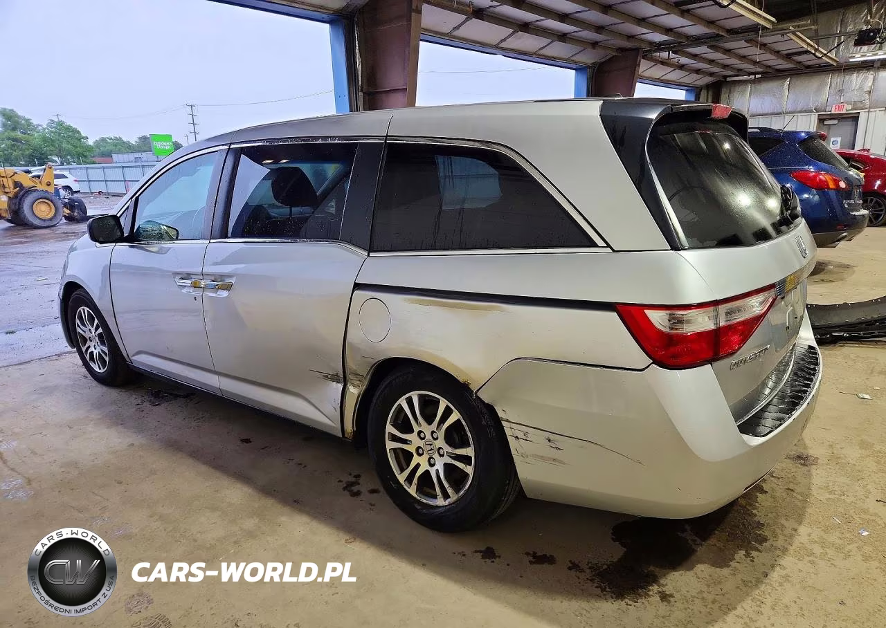 2013 Honda Odyssey Exl VIN:5FNRL5H6XDB053588 - 2