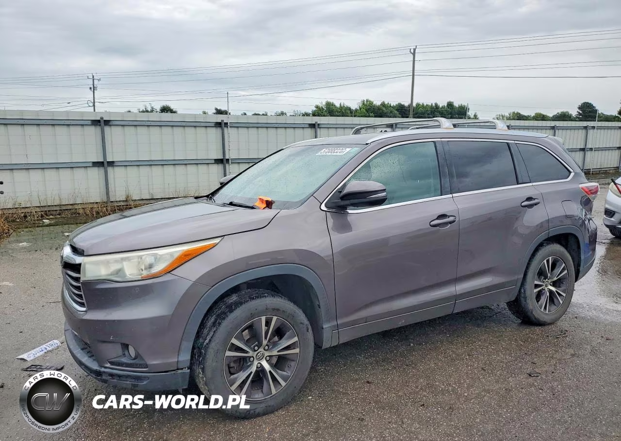 2016 Toyota Highlander Xle – zdjęcie 1 z 14