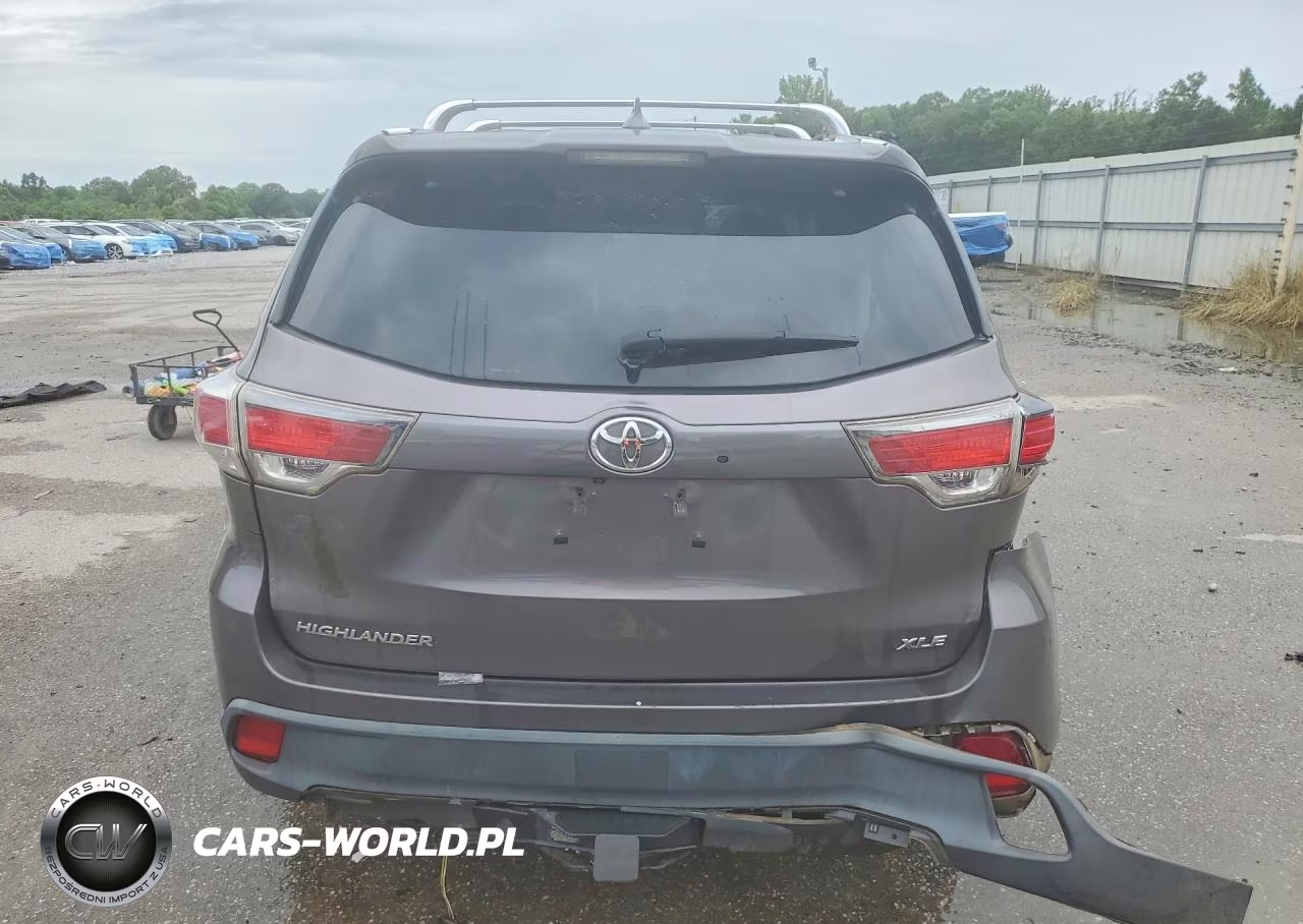 2016 Toyota Highlander Xle VIN:5TDKKRFH1GS125598 - 6