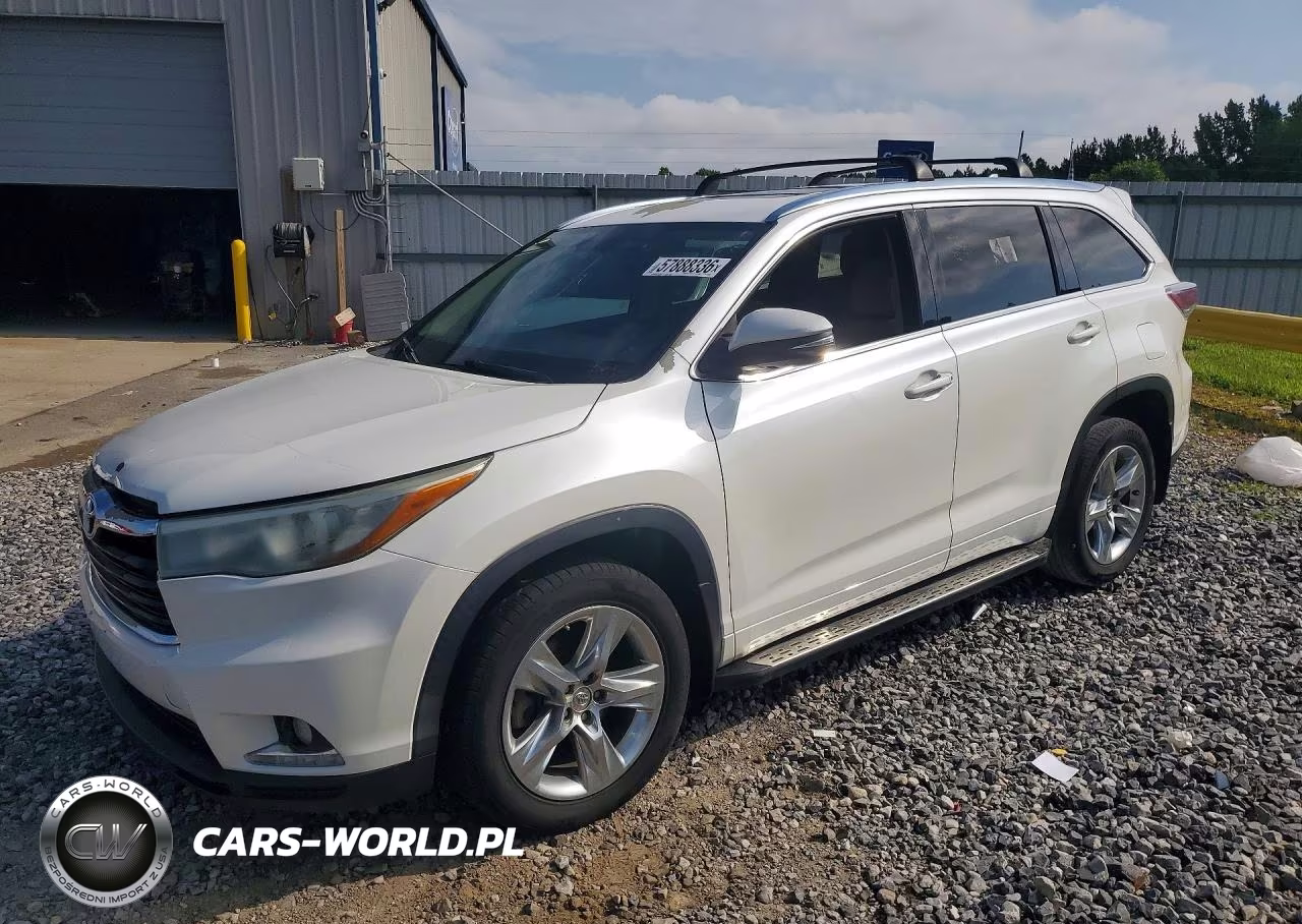 2015 Toyota Highlander Limited – zdjęcie 1 z 13