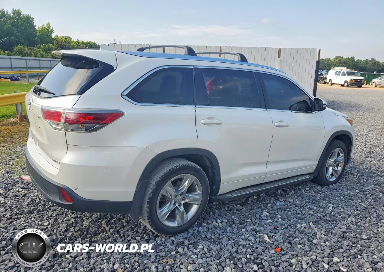 2015 Toyota Highlander Limited VIN:5TDYKRFH9FS066955 - 3