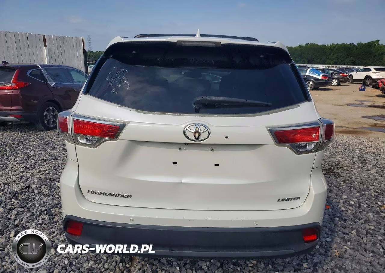 2015 Toyota Highlander Limited VIN:5TDYKRFH9FS066955 - 6