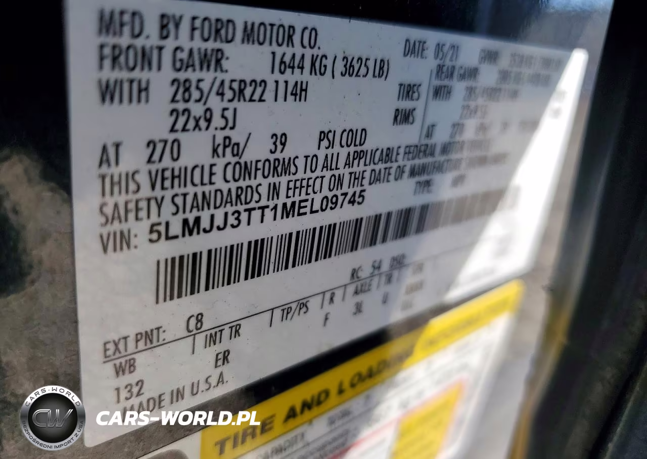 2021 Lincoln Navigator L Black Label VIN:5LMJJ3TT1MEL09745 - 13