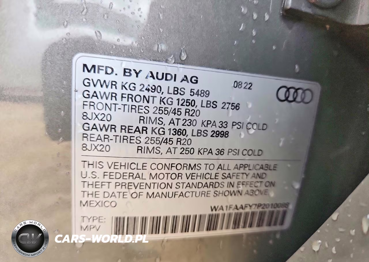 2023 Audi Q5 Prestige 45 VIN:WA1FAAFY7P2010088 - 12