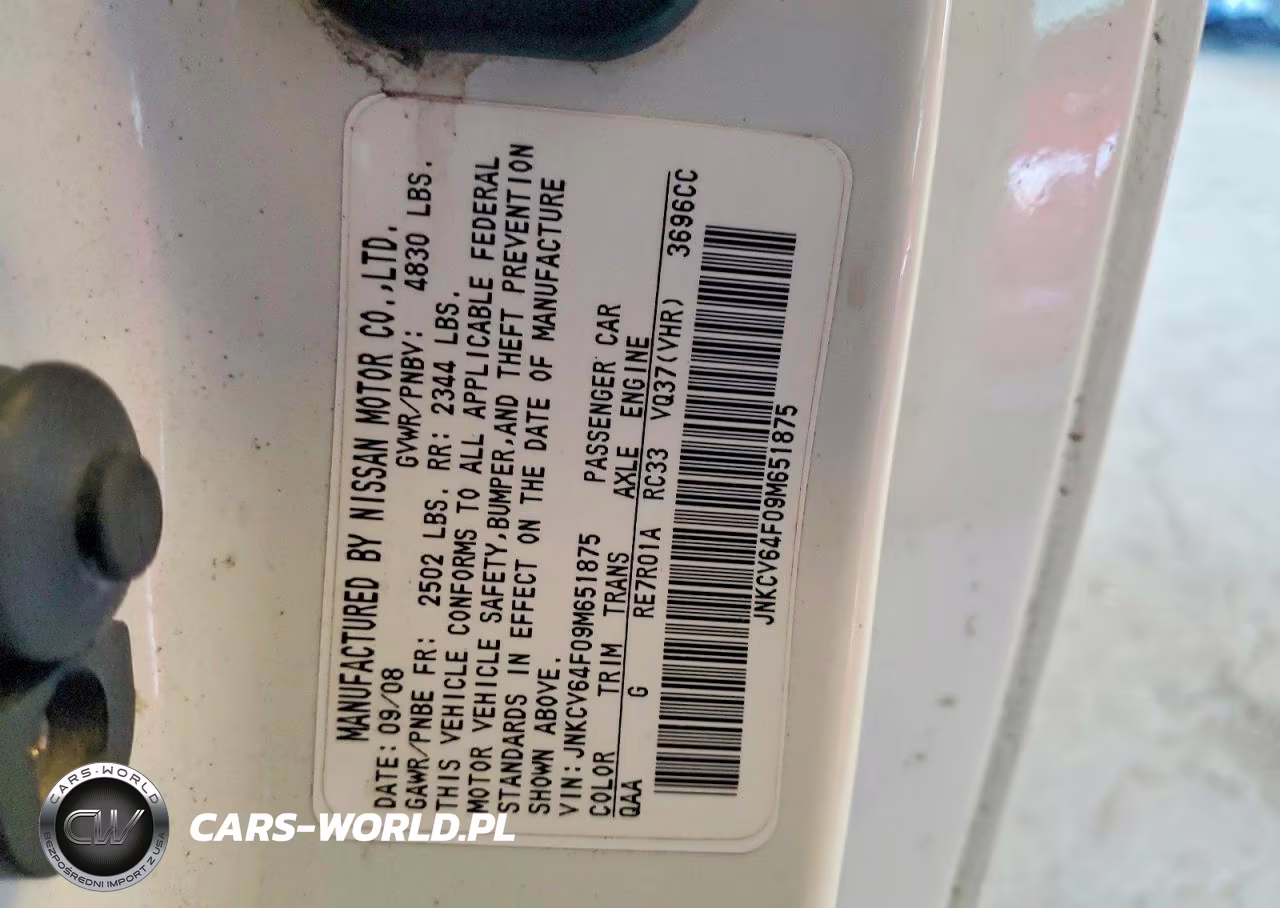 2009 Infiniti G37 VIN:JNKCV64F09M651875 - 12