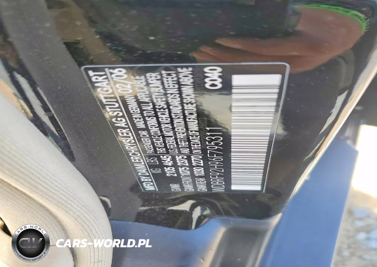 2006 Mercedes-Benz C 280 4Matic VIN:WDBRF92H96F795311 - 12