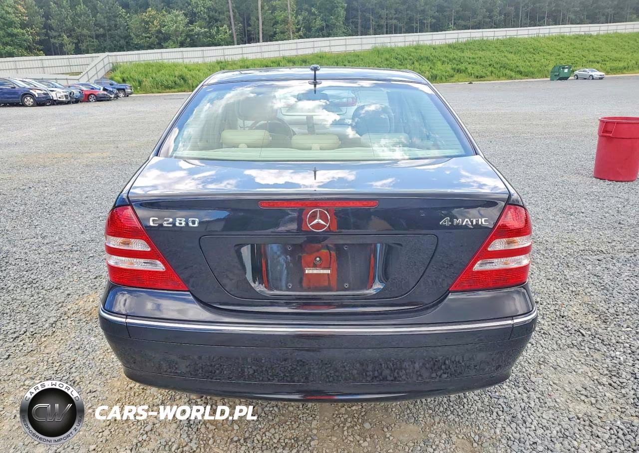 2006 Mercedes-Benz C 280 4Matic VIN:WDBRF92H96F795311 - 6