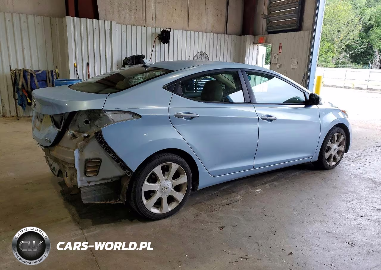 2012 Hyundai Elantra Limited VIN:KMHDH4AE3CU298273 - 3