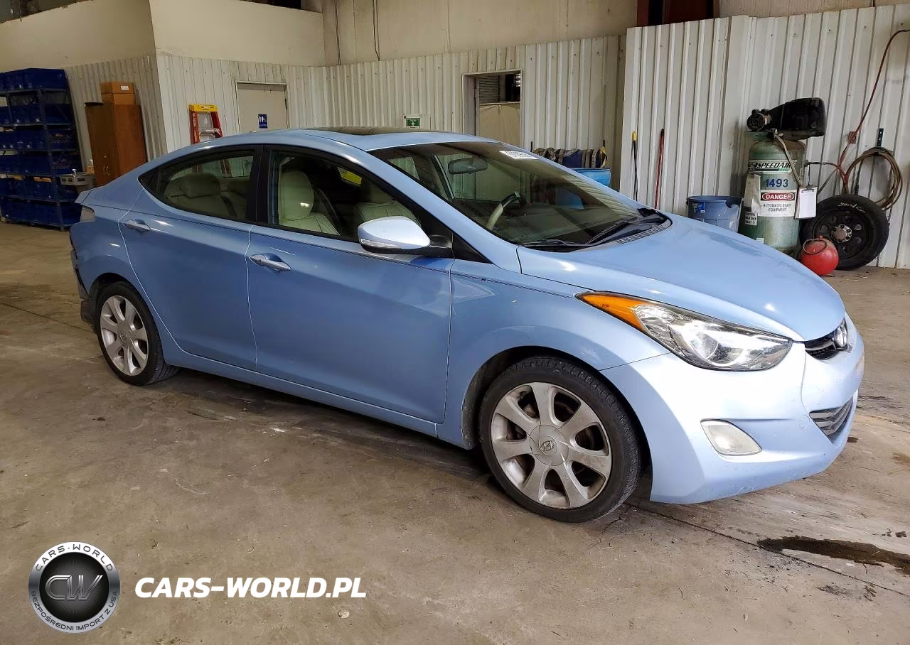 2012 Hyundai Elantra Limited VIN:KMHDH4AE3CU298273 - 4
