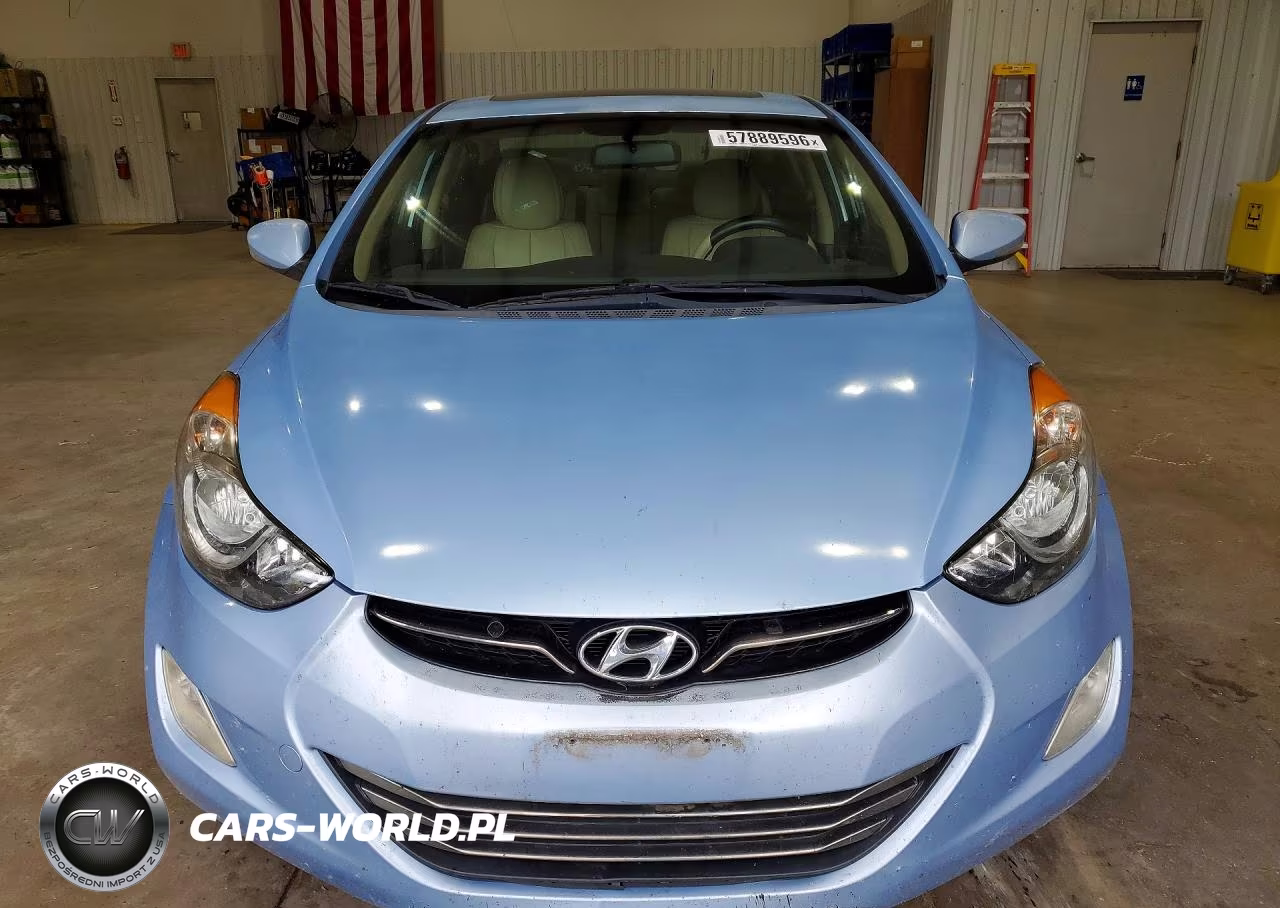 2012 Hyundai Elantra Limited VIN:KMHDH4AE3CU298273 - 5