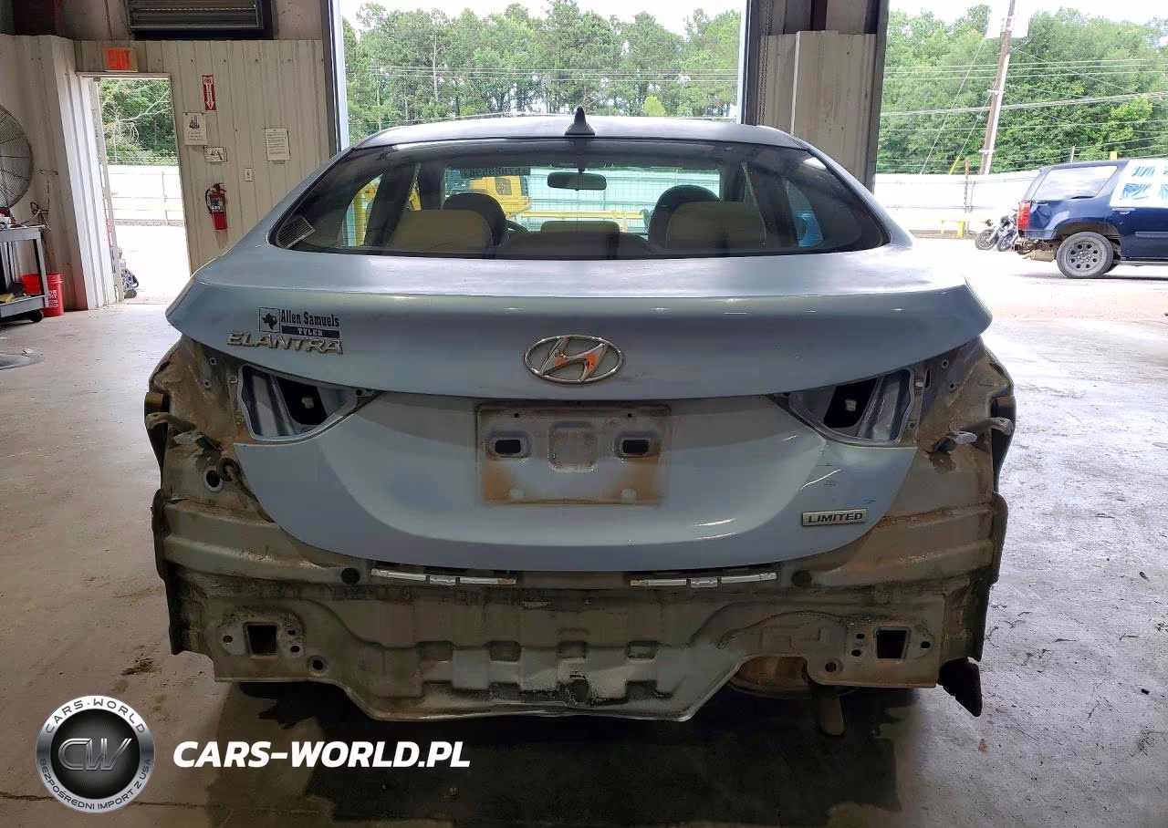 2012 Hyundai Elantra Limited VIN:KMHDH4AE3CU298273 - 6