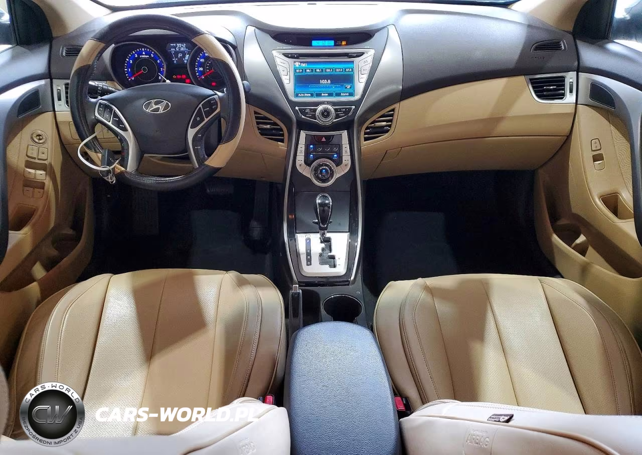 2012 Hyundai Elantra Limited VIN:KMHDH4AE3CU298273 - 8