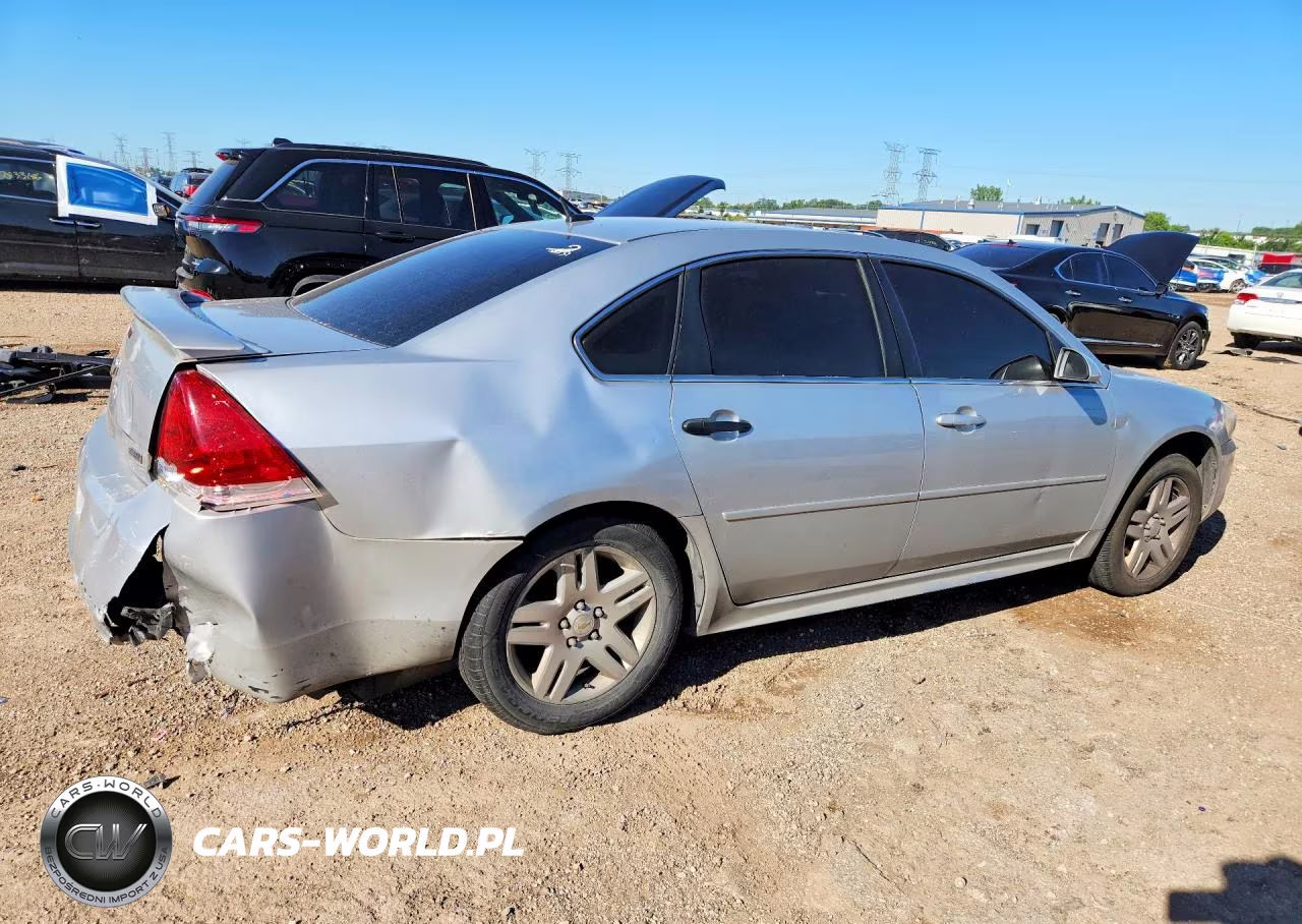 2012 Chevrolet Impala Lt VIN:2G1WG5E34C1124182 - 3