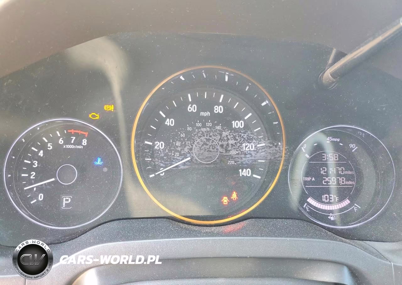2019 Honda Hr-V Sport VIN:3CZRU6H10KM702597 - 9